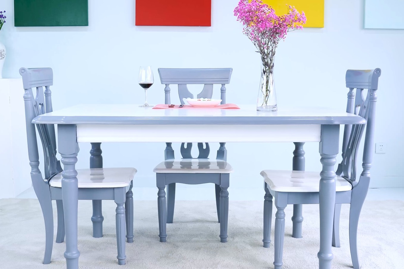 家具翻新：木器餐桌椅刷漆—【厦门优庭百家教程】