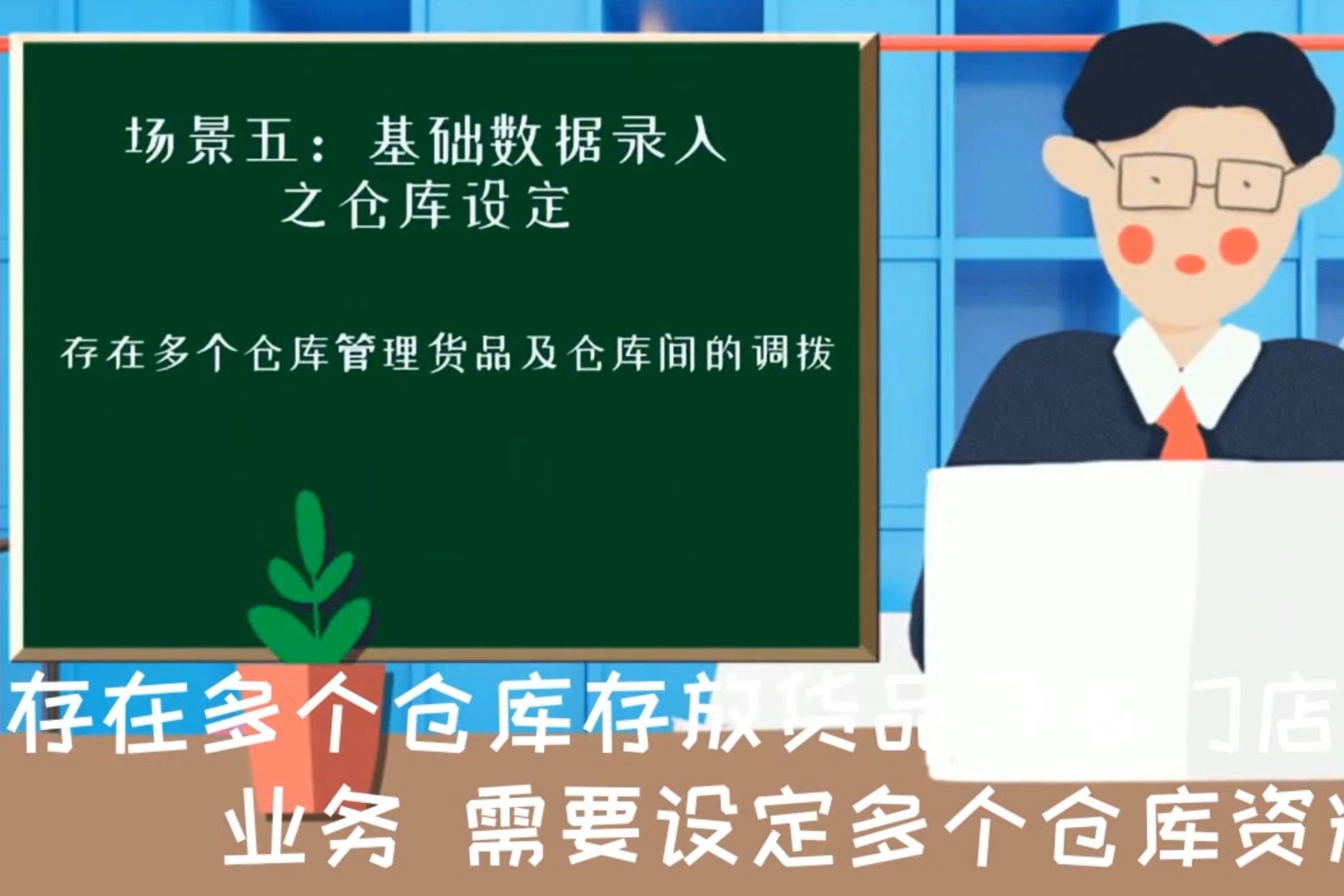 公司有多个仓库存放和管理货品如何在系统内建立仓库资料