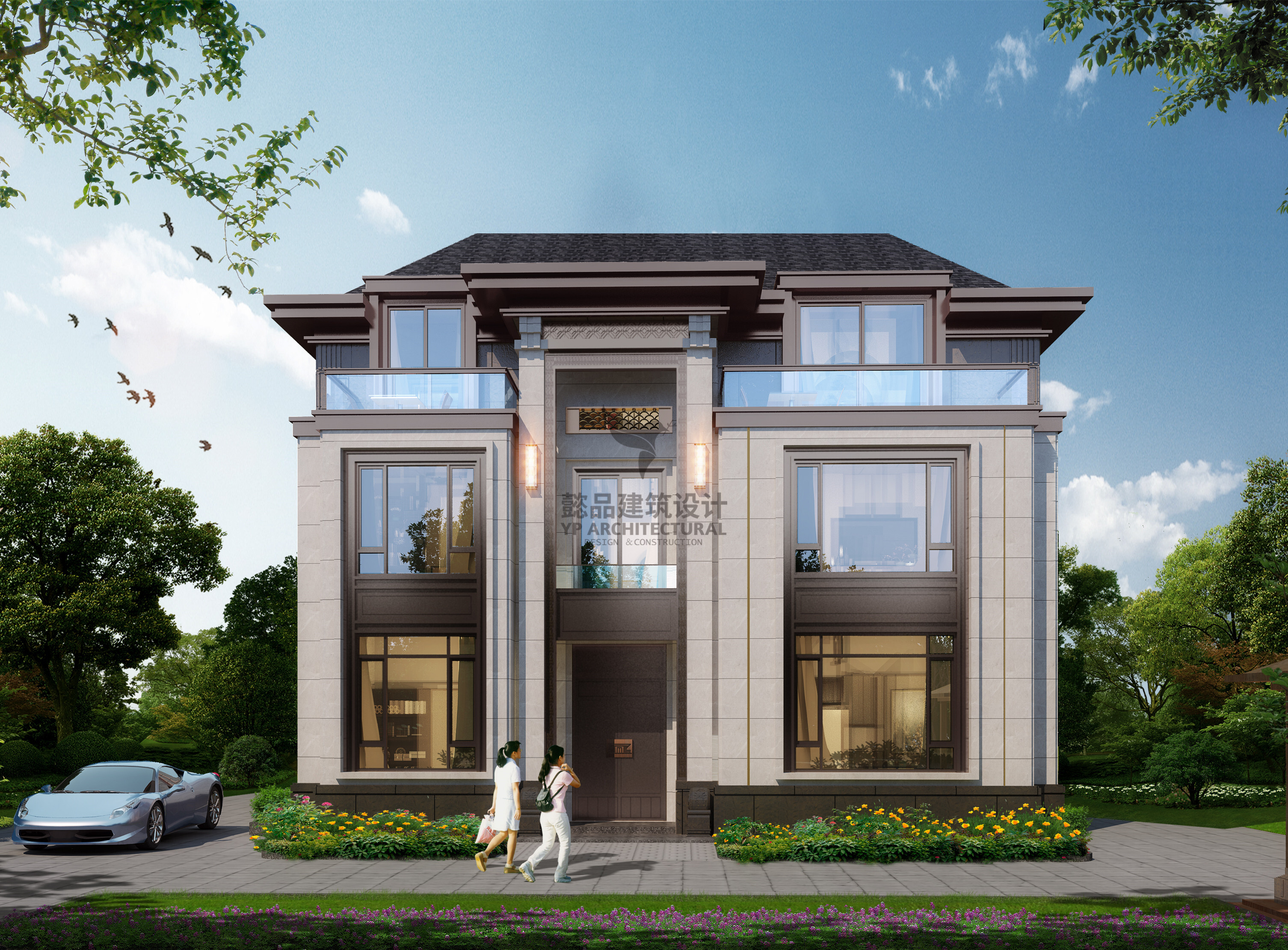 江苏太仓蒋女士的新中式风格别墅设计之旅__凤凰网