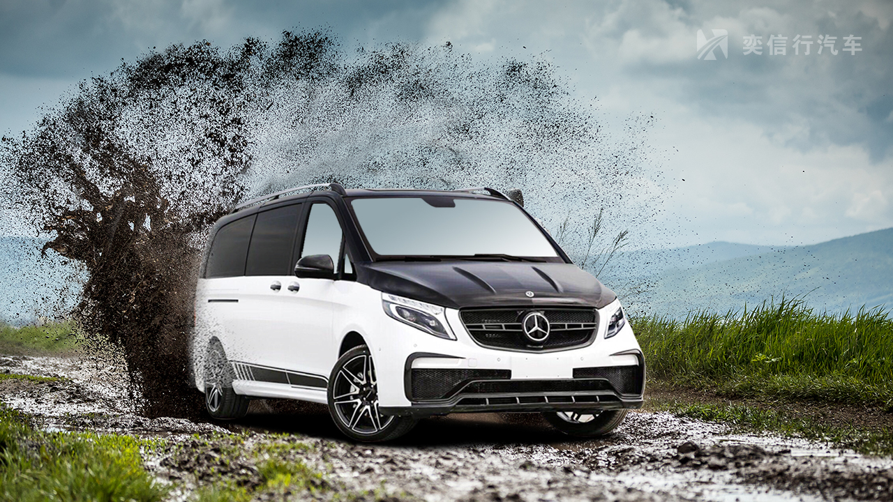 奔驰v260l-鲨鱼版鉴赏