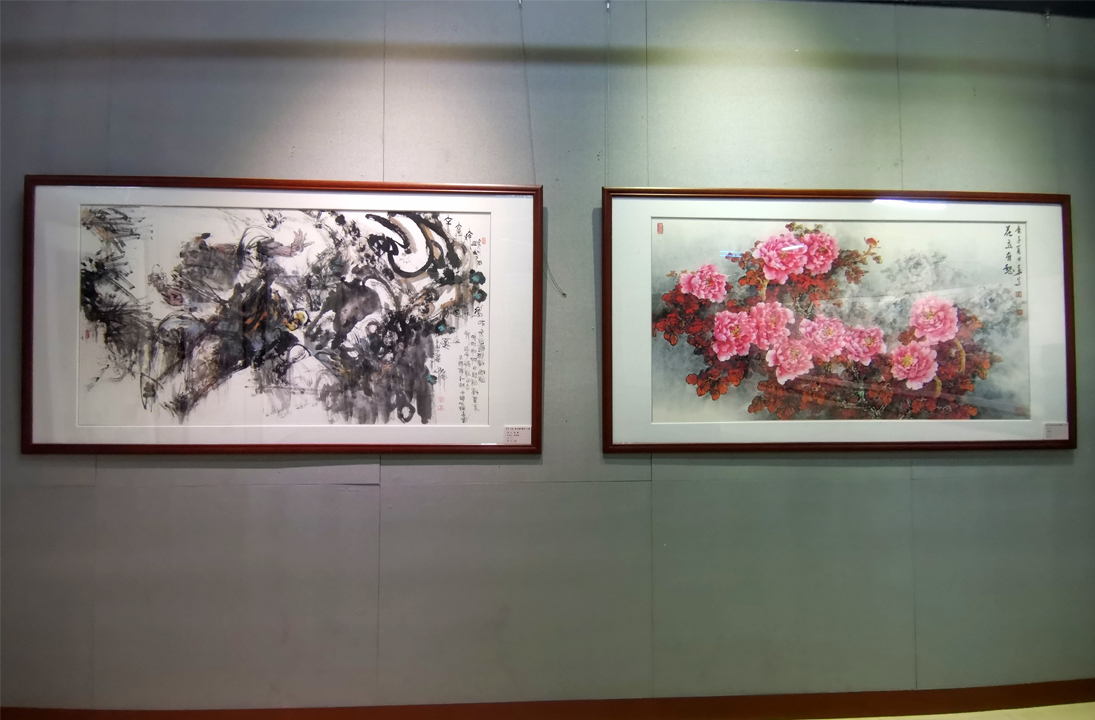 陳略,葉泉,賴永龍中國畫作品展在茂名市博物館隆重開幕