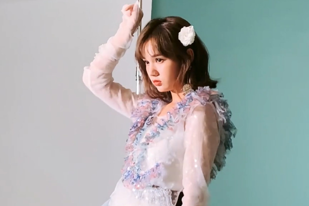 AKB48TeamSH刘念拍摄花絮视频来啦,花与少女_凤凰网视频_凤凰网