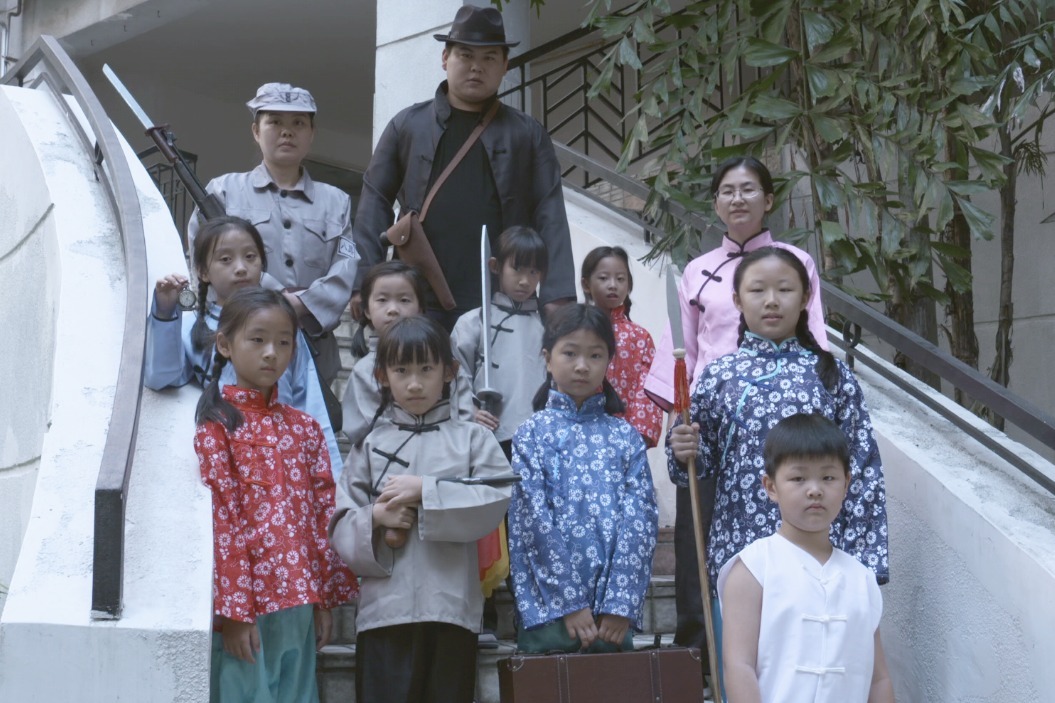 梦青橙艺术拍摄《东江纵队小鬼班抗战故事》预告