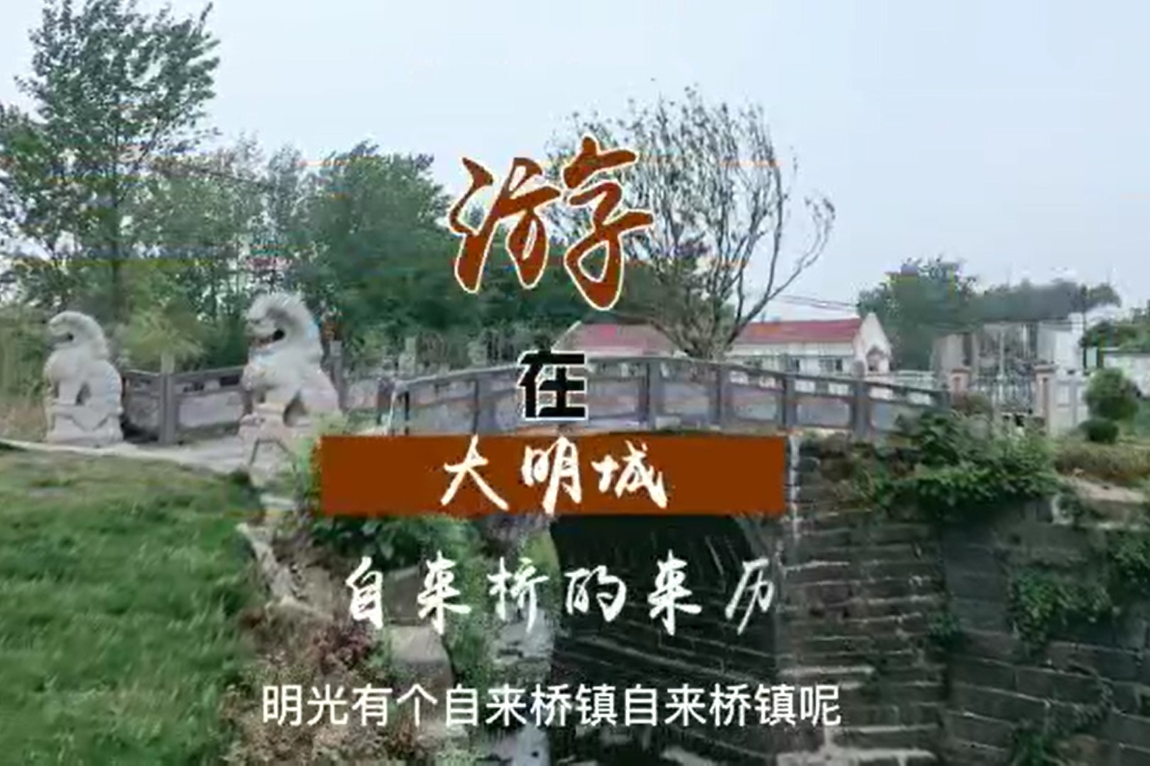 入围奖 |《自来桥的来历》