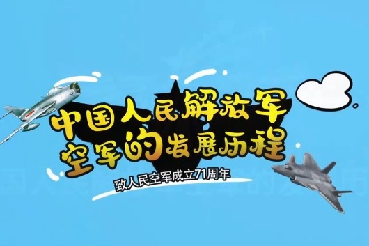 5分钟了解中国人民解放军空军的发展历程