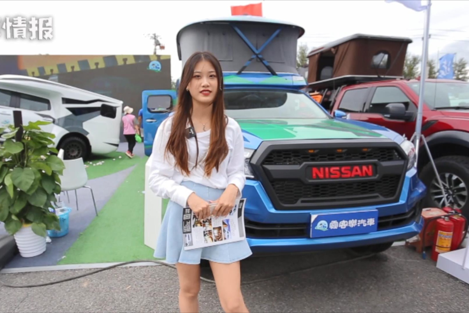 东风锐骐6皮卡还有房车？2.3T+8AT，姑娘车里体验大有玄机