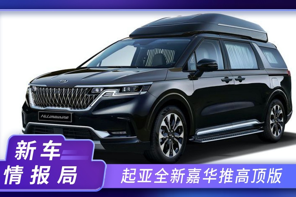 起亚全新嘉华推高顶版！豪华比肩丰田埃尔法，增推4座9座车型