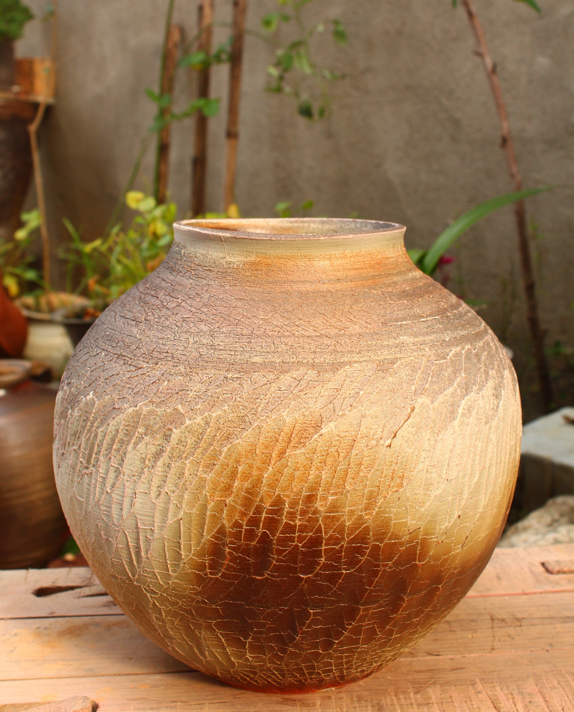 阿根柴烧 陶罐 2020