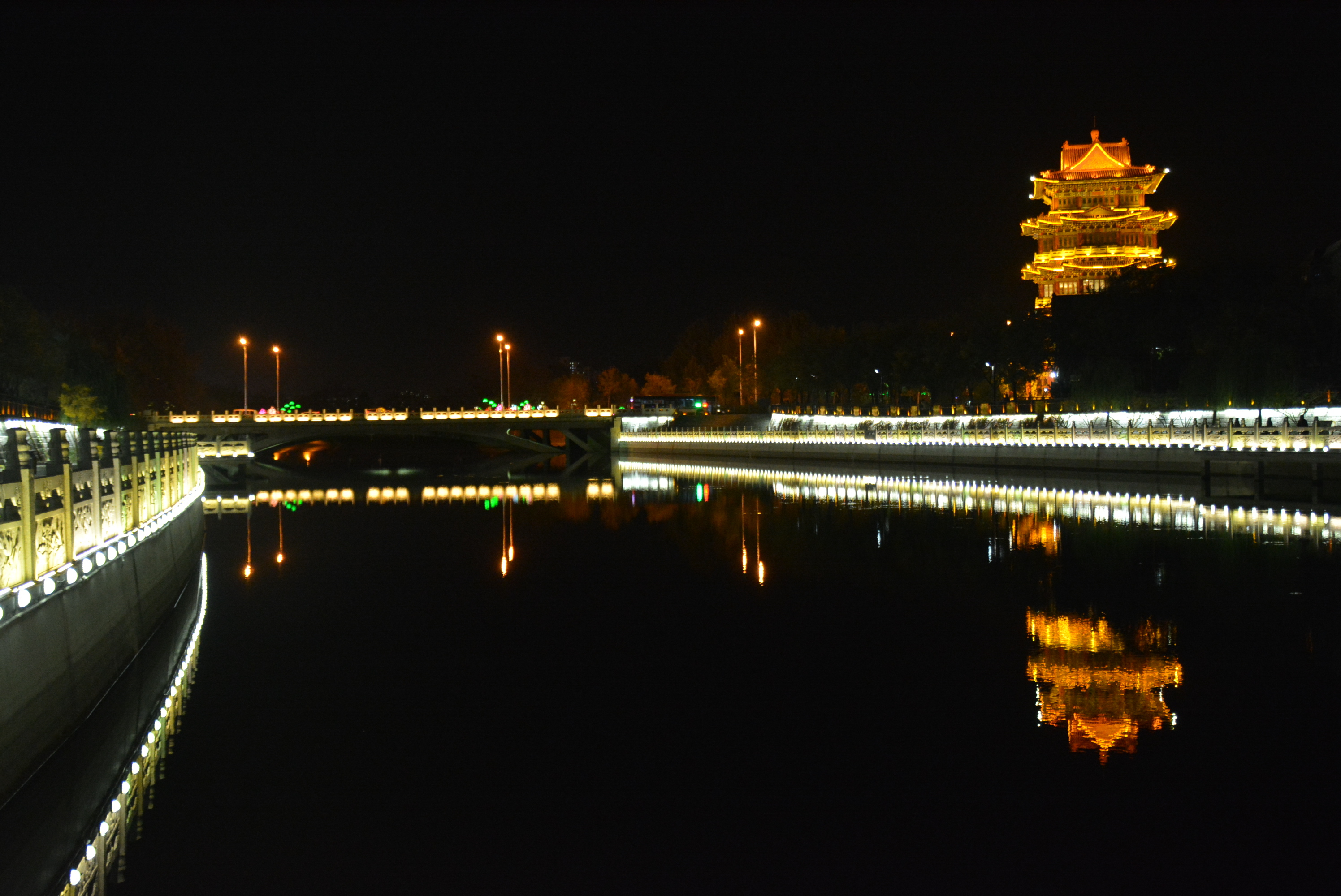 沧州夜景图片