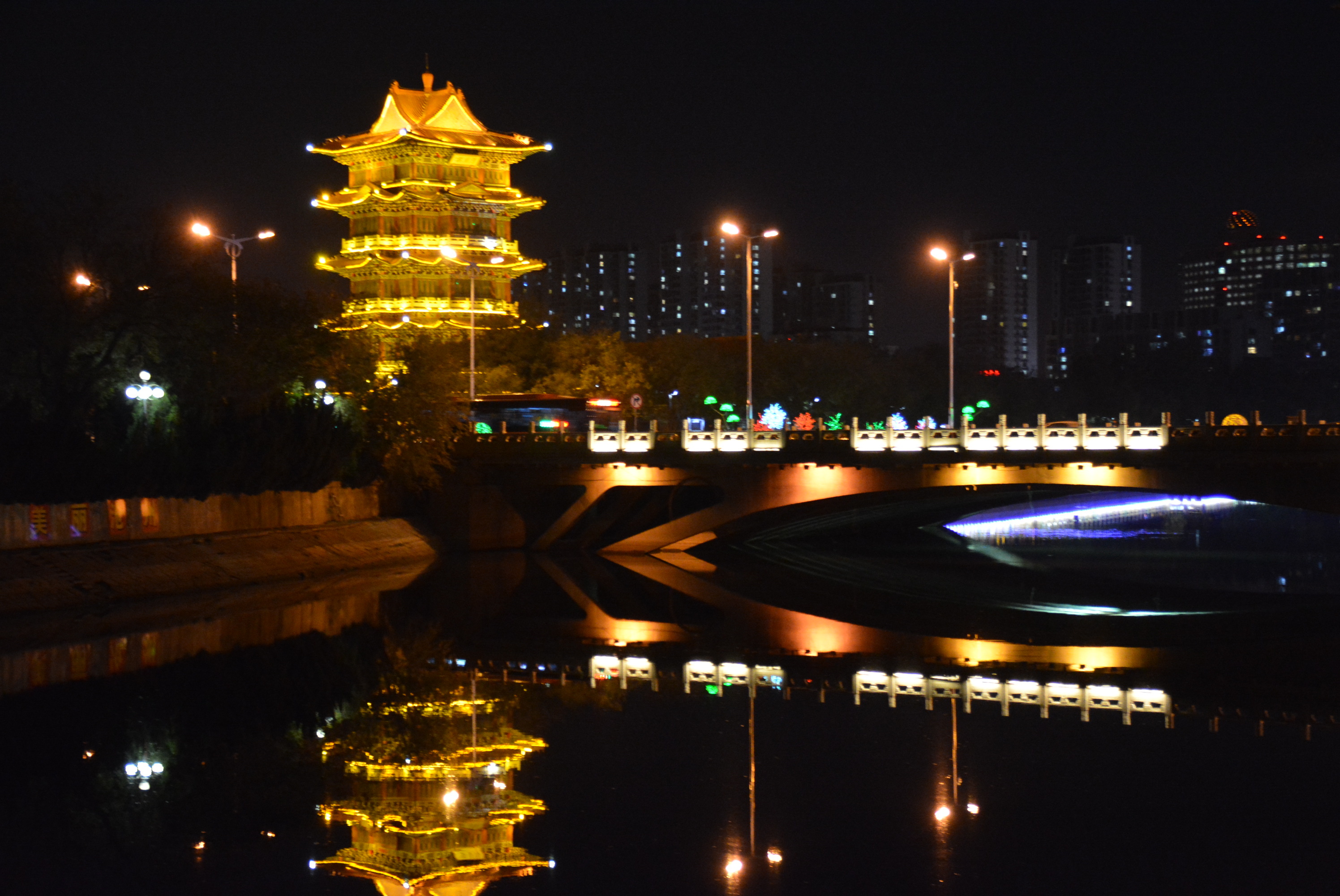 沧州夜景图片真实图片图片