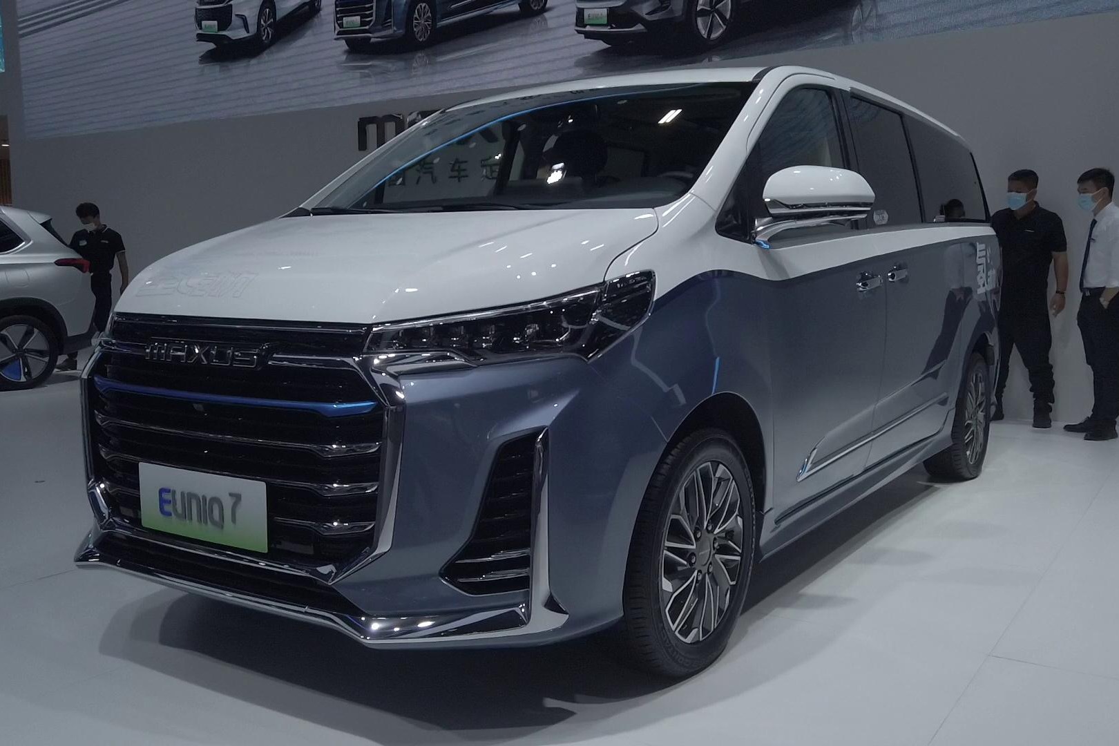 上汽大通maxus新能源全系车型登陆广州车展