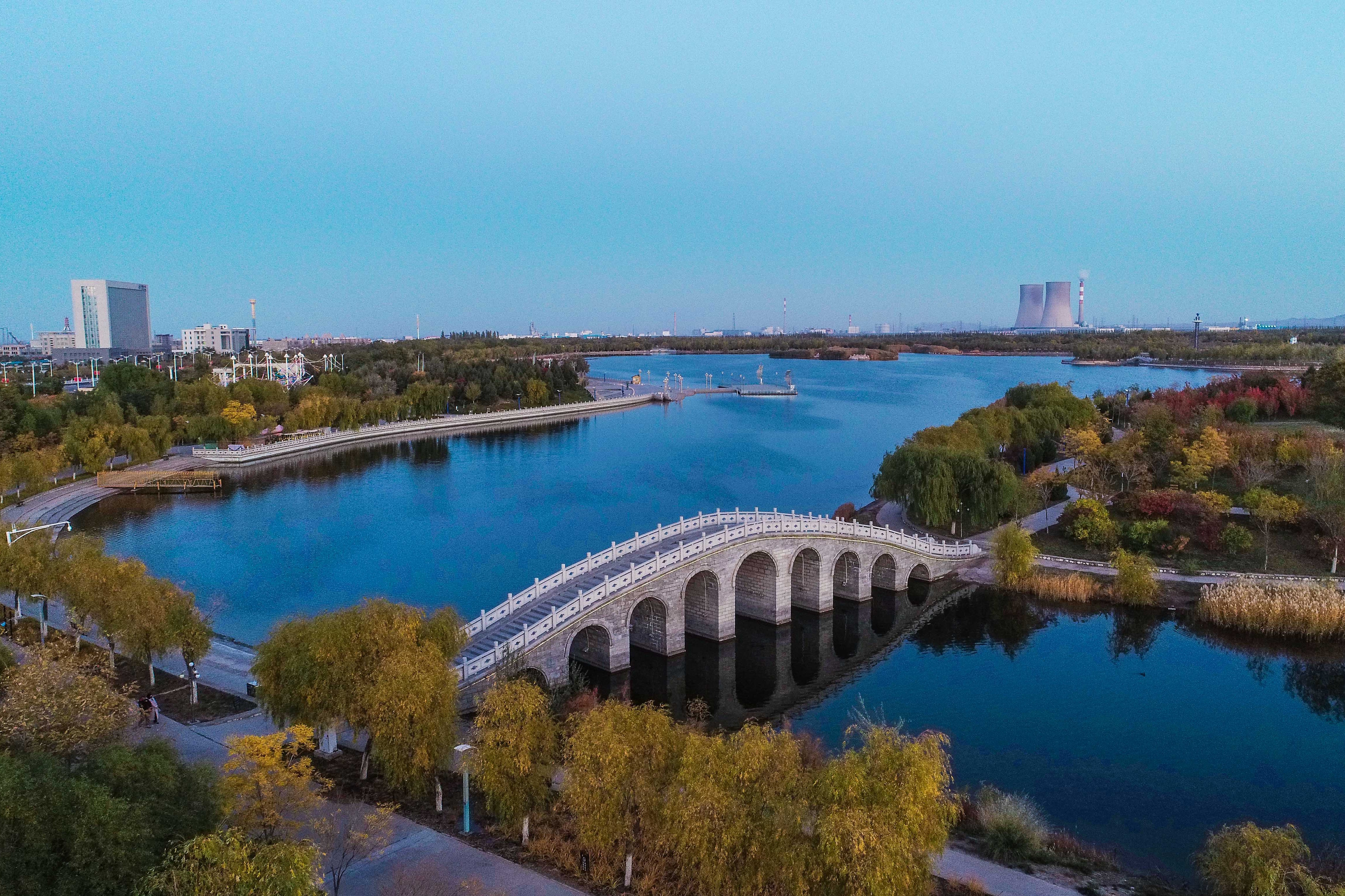 夜跑游金昌邂逅不可抗拒的诱惑