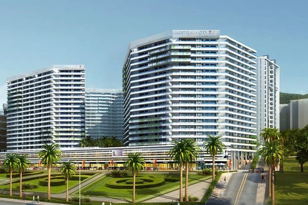 三亚澳洲城新城中心高地度假生活区