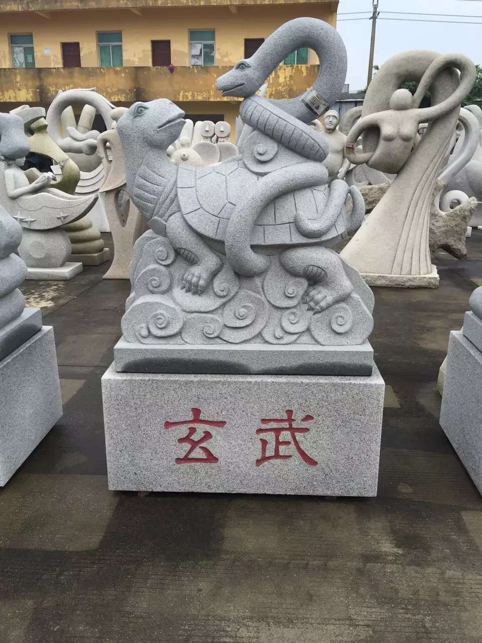 古代四大神兽与风水上的四象:青龙白虎朱雀玄武