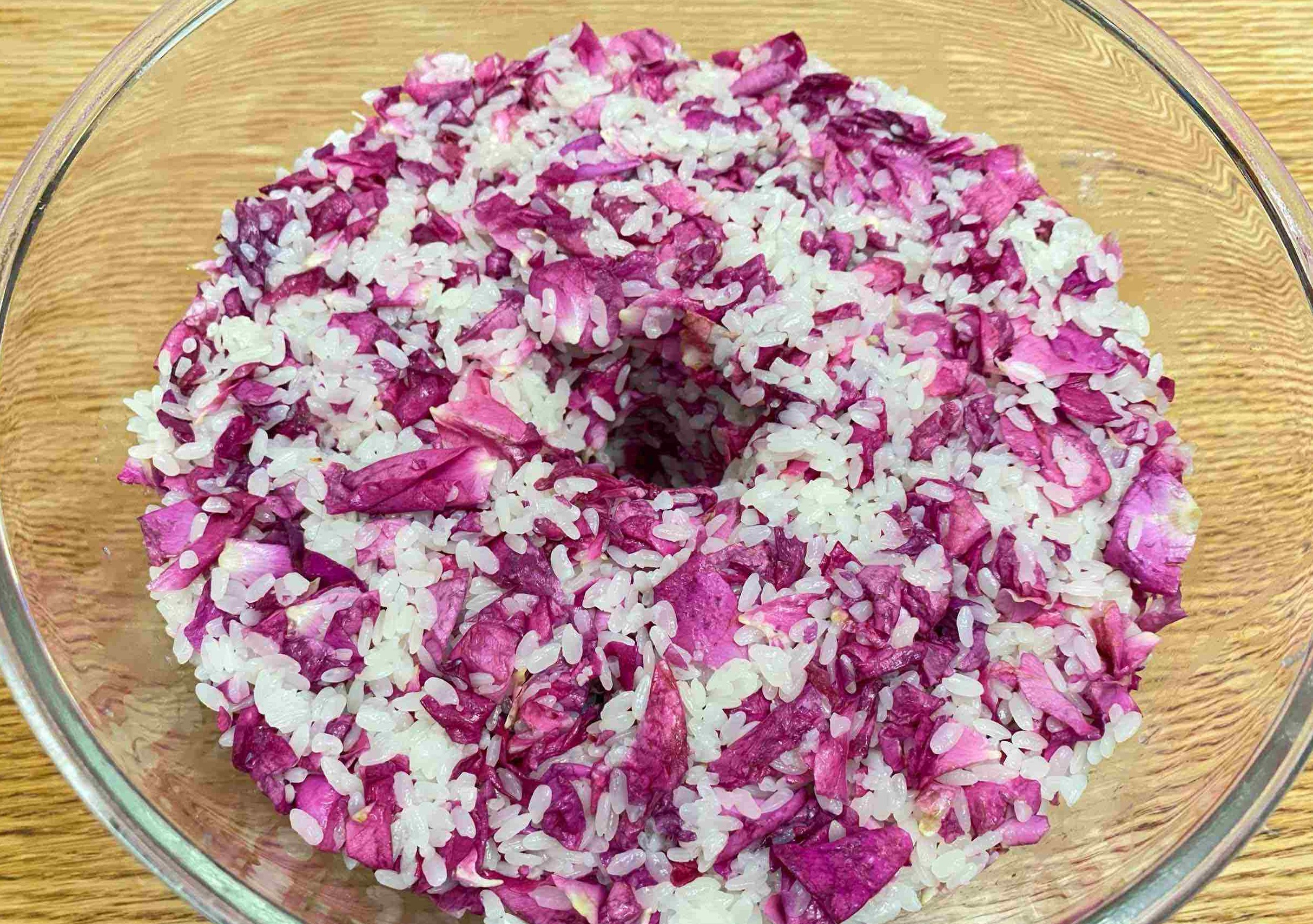 玫瑰糯米酒酿, 做法简单口感甘甜鲜香!