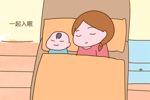 那么二宝出生后,即使妈妈不能陪大宝睡觉,也建议让爸爸和大宝一起睡觉