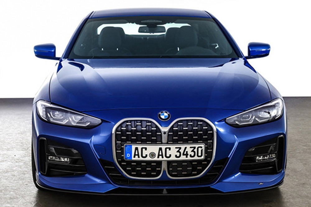 宝马全新4系改装版曝光！配碳纤维后扰流板，车身造型更显低趴