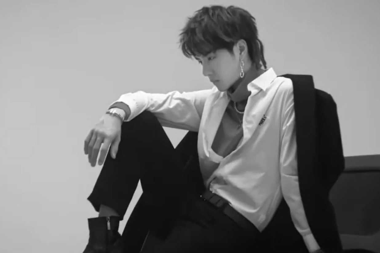 男子演唱组合UNIQ成员王一博，超赞的杂志拍摄花絮