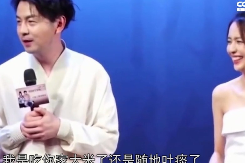 雷佳音回应当街搂美女事件 张萌为手滑点赞致歉