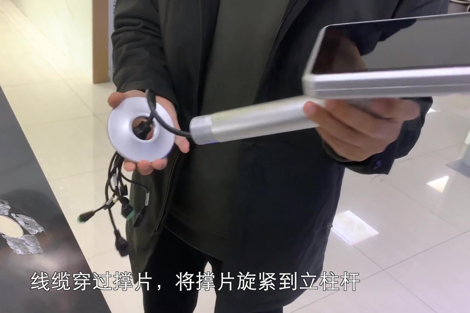 闸机安装人脸识别测温门禁一体机演示视频及接线方式