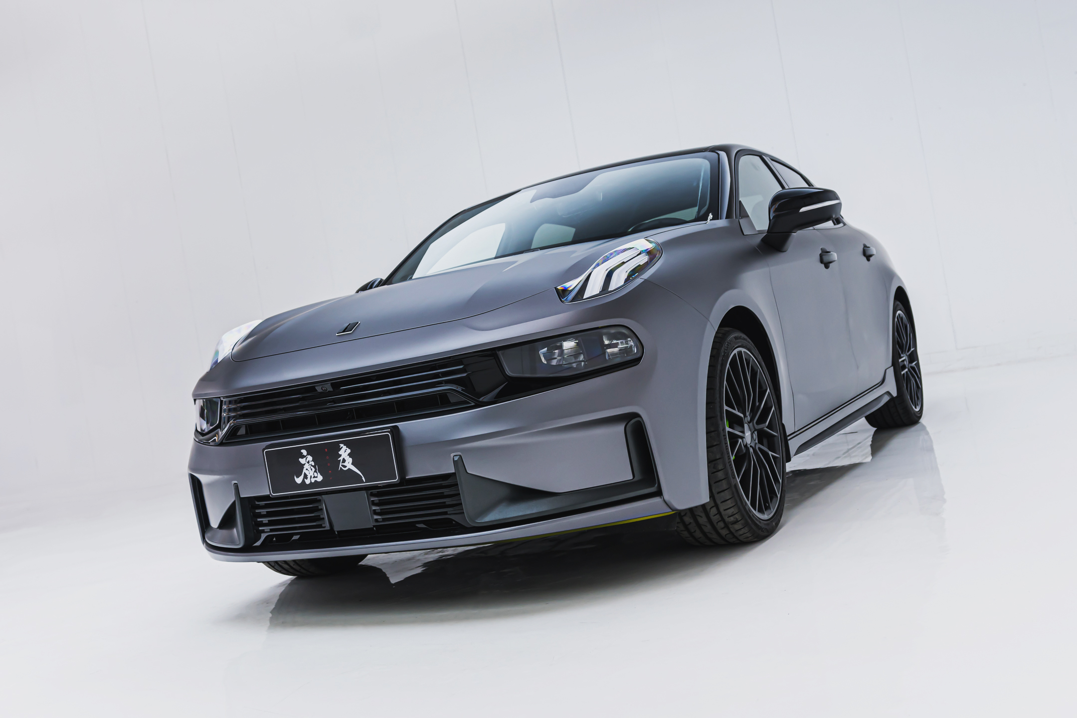 国产神车领克03 金属战斗灰改色-西安魔度再出手