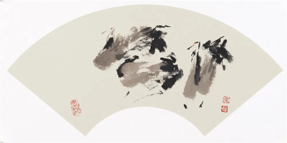 鹤鸣九皋,仙姿翩翩——读余楚民的鹤