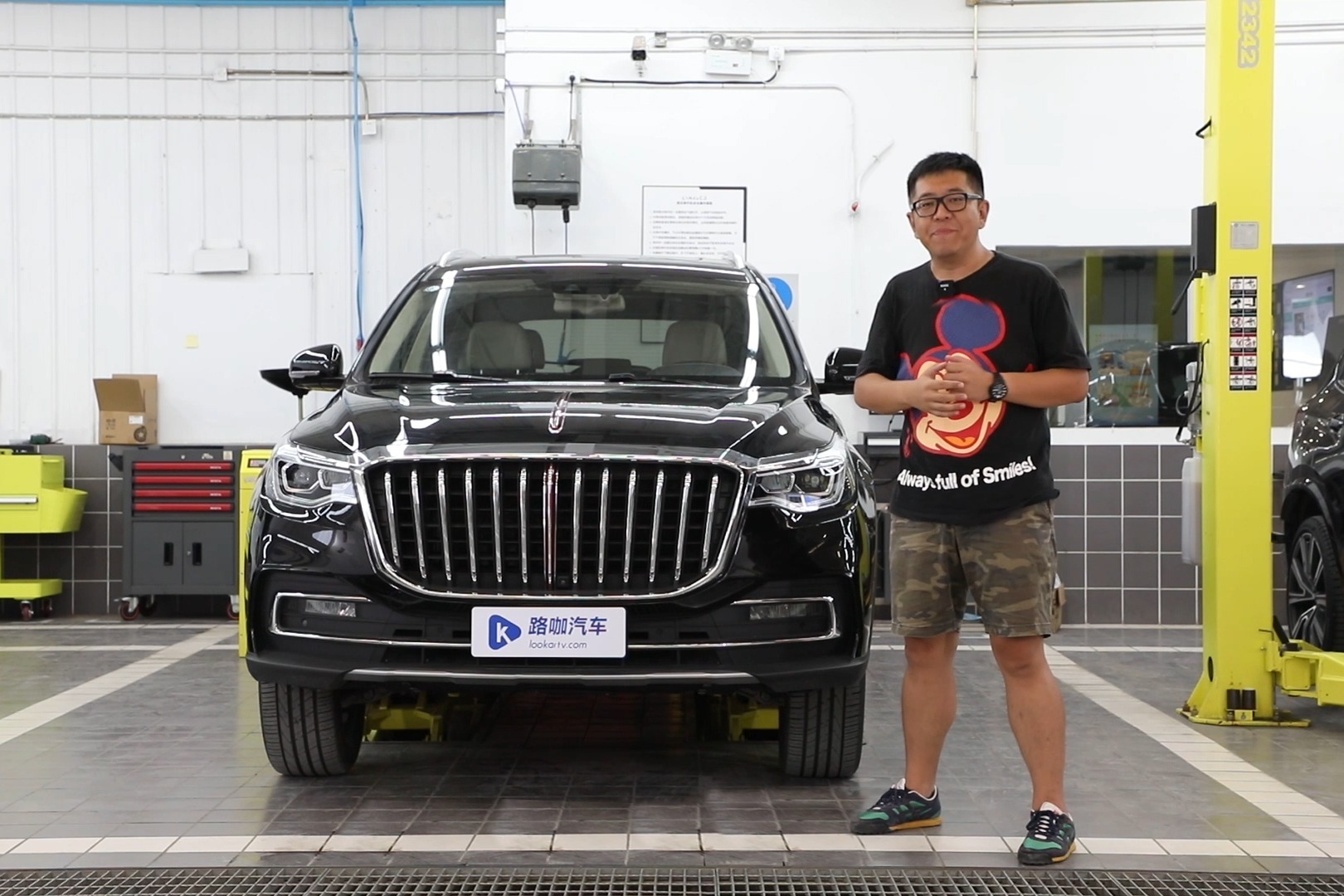 红旗HS7底盘揭秘用料特别足，细节待提升