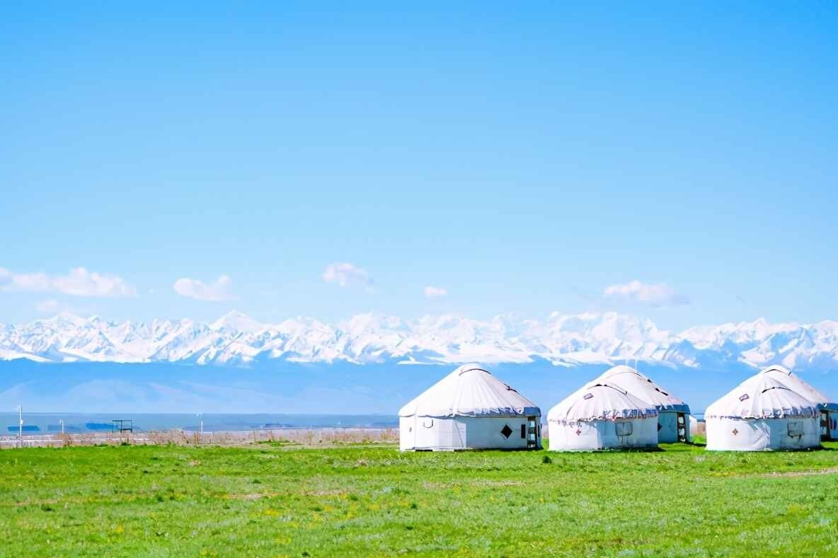 草原上的蒙古包—蒙古包设计-草原元素---蒙古元素 Mongolia Elements