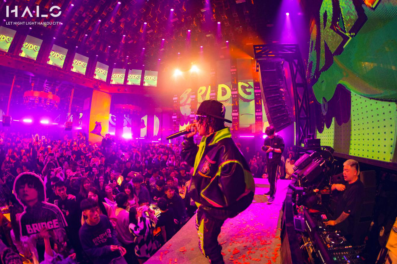 halo club 12-18 bridge 布瑞吉"老大"说唱点燃海口