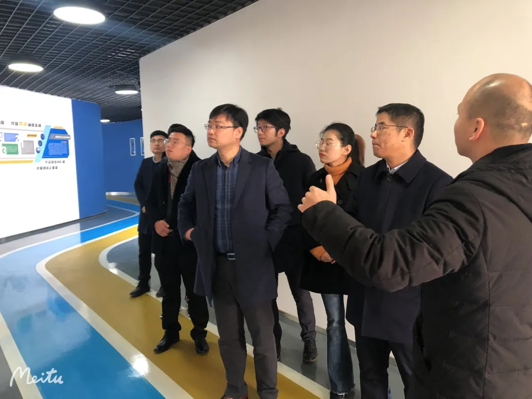 湖州团市委书记沈春晓一行莅临德清天适力承新经济产业园考察调研