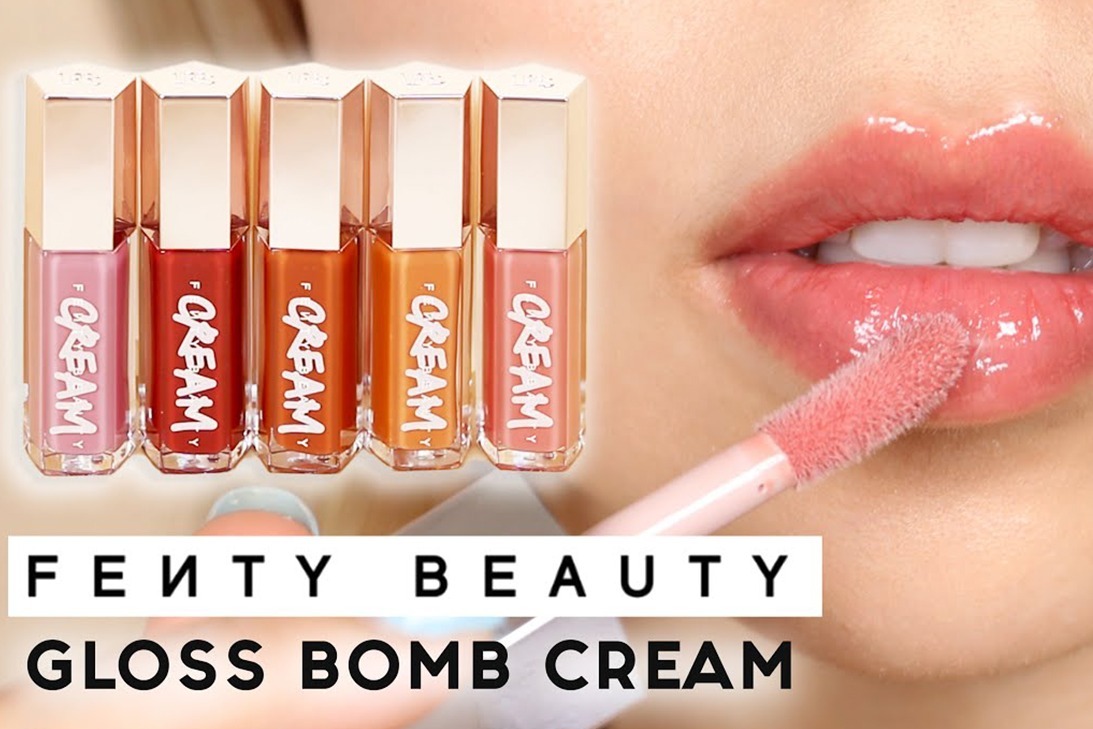 fentybeauty新唇蜜glossbomb全系列试色很秋冬