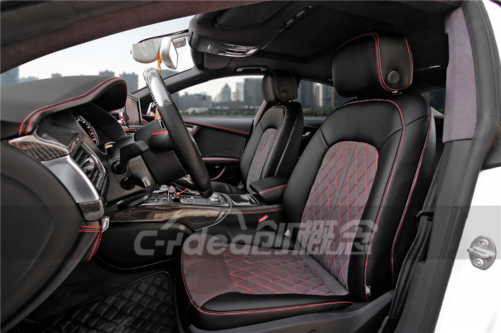 奥迪a7内饰改装高清图合集,颜值在线__凤凰网