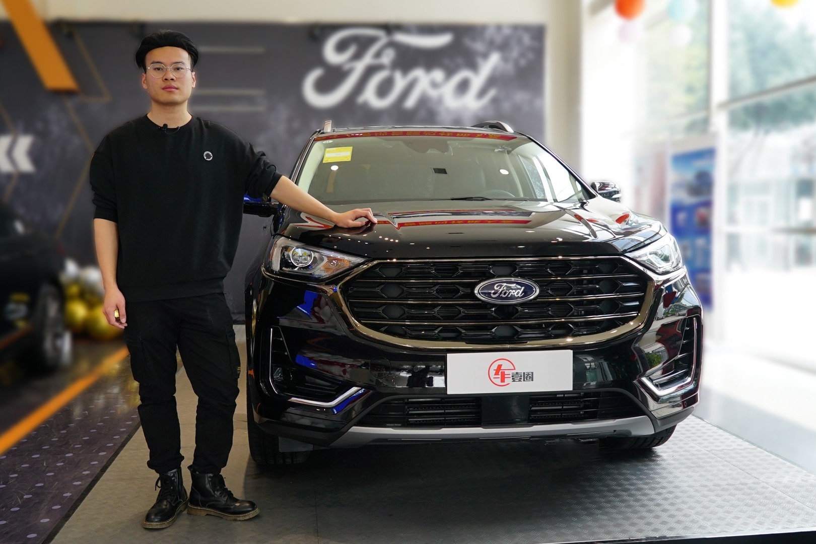 实拍福特锐界PLUS丨首款使用车路协同技术的量产车，有啥不同？