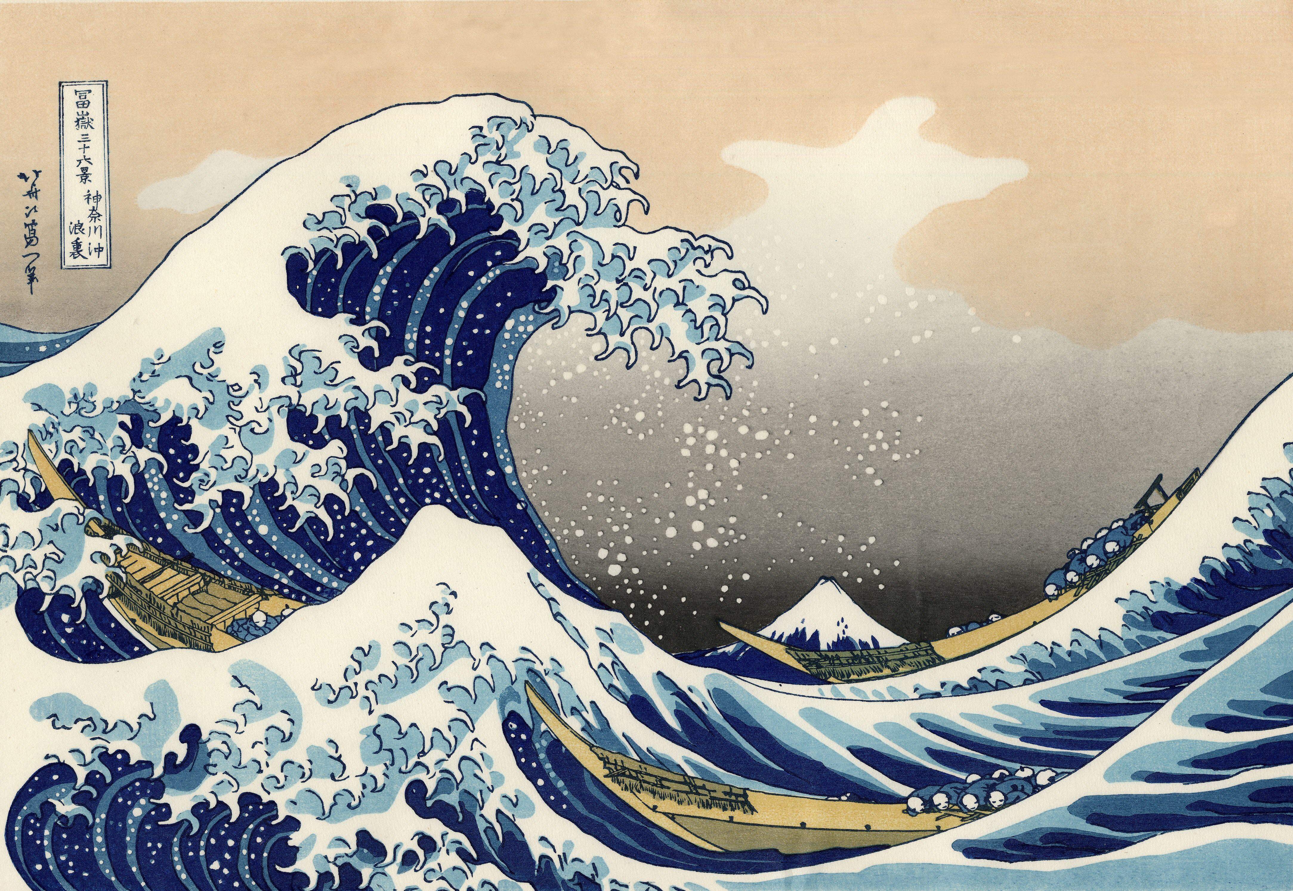 日本江户时代影响欧洲画坛的浮世绘画家：葛饰北斋