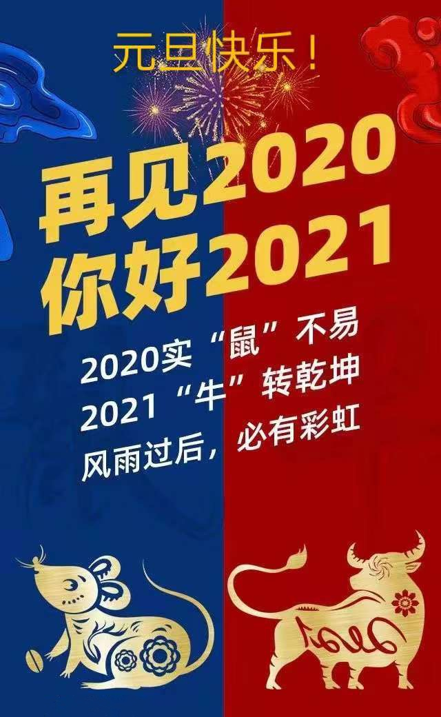 告别2020你好2021