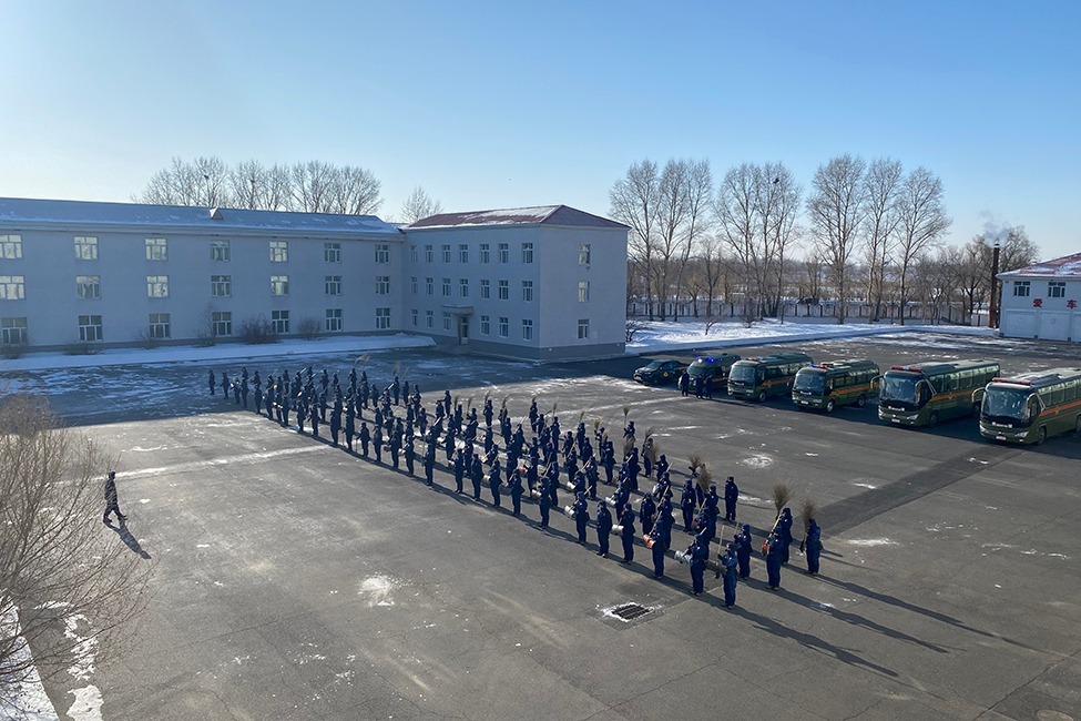 新训故事丨全程高燃新训干部骨干也是战斗员