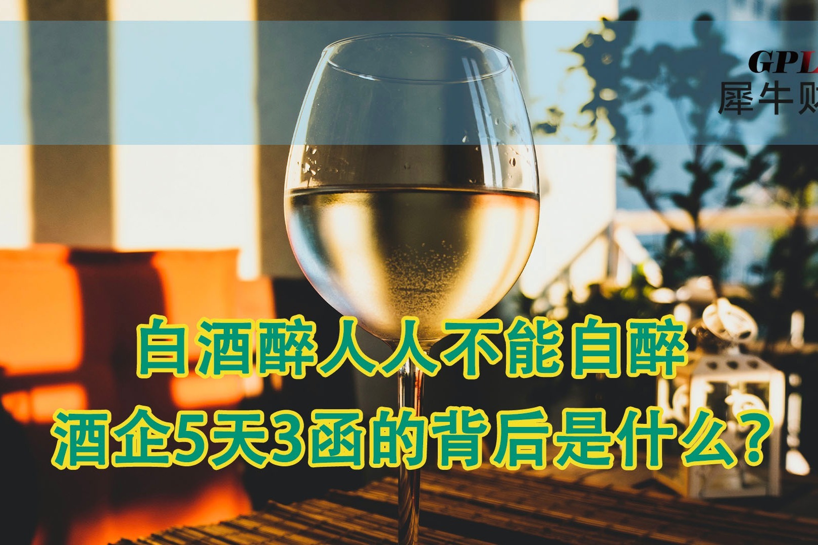 白酒醉人人不能自醉酒企5天3函的背后是什么