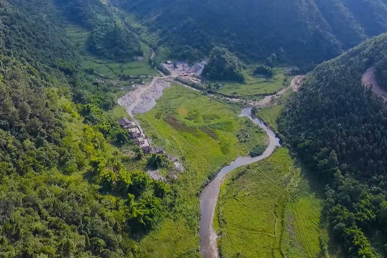 大美前锋龙滩水库航拍风光秀美是造福一方百姓的大水缸