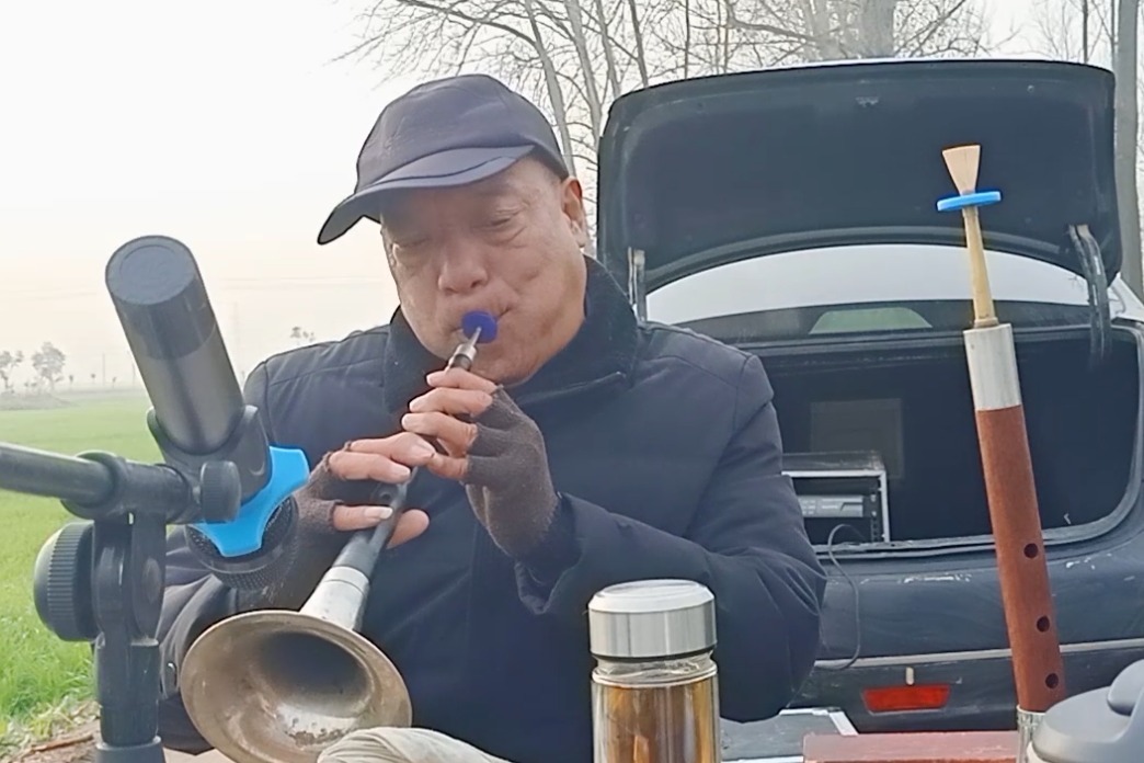 唢呐演奏豫剧《下陈州》，张桂英在荒郊珠泪滚滚，吹得令人伤心！