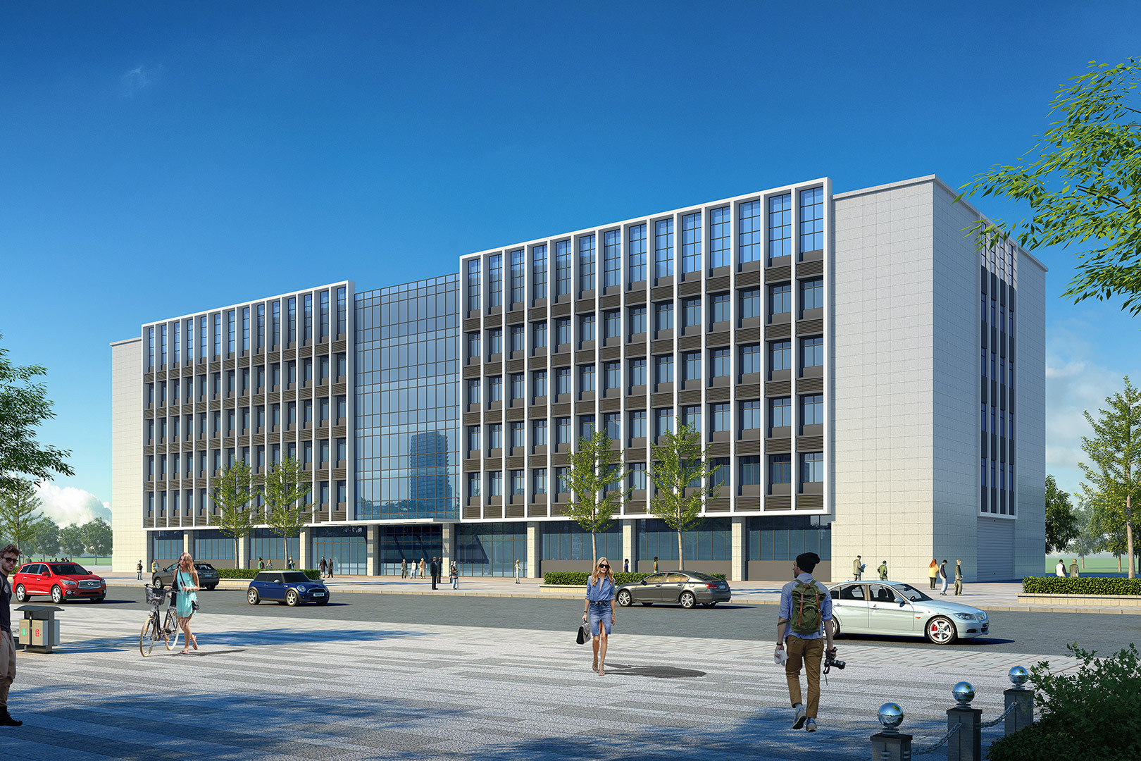 厂房建筑设计工厂景观设计