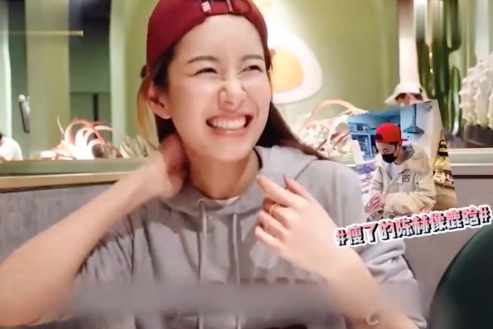 陈赫老婆张子萱现身机场被偷拍 大方调侃