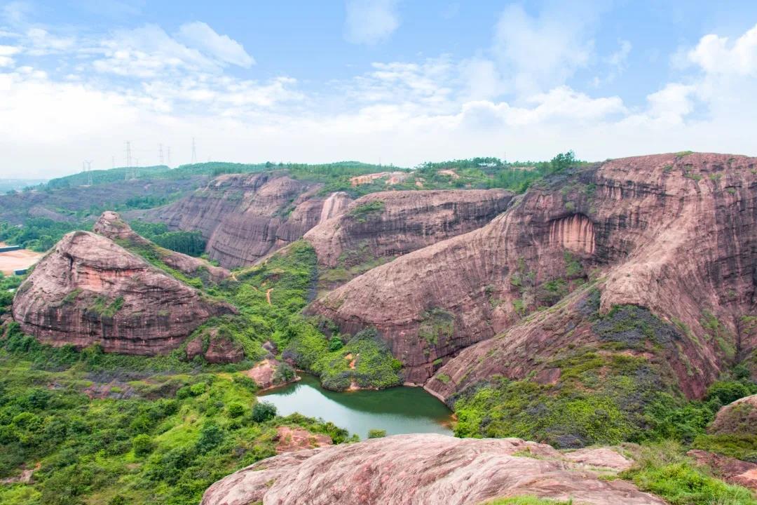 平顶山马头山风景区图片