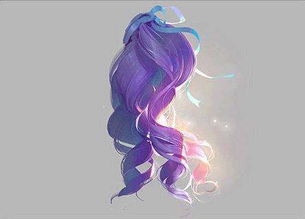 动漫大波浪卷发怎么画?教你超难女生大波浪卷发画法教程!