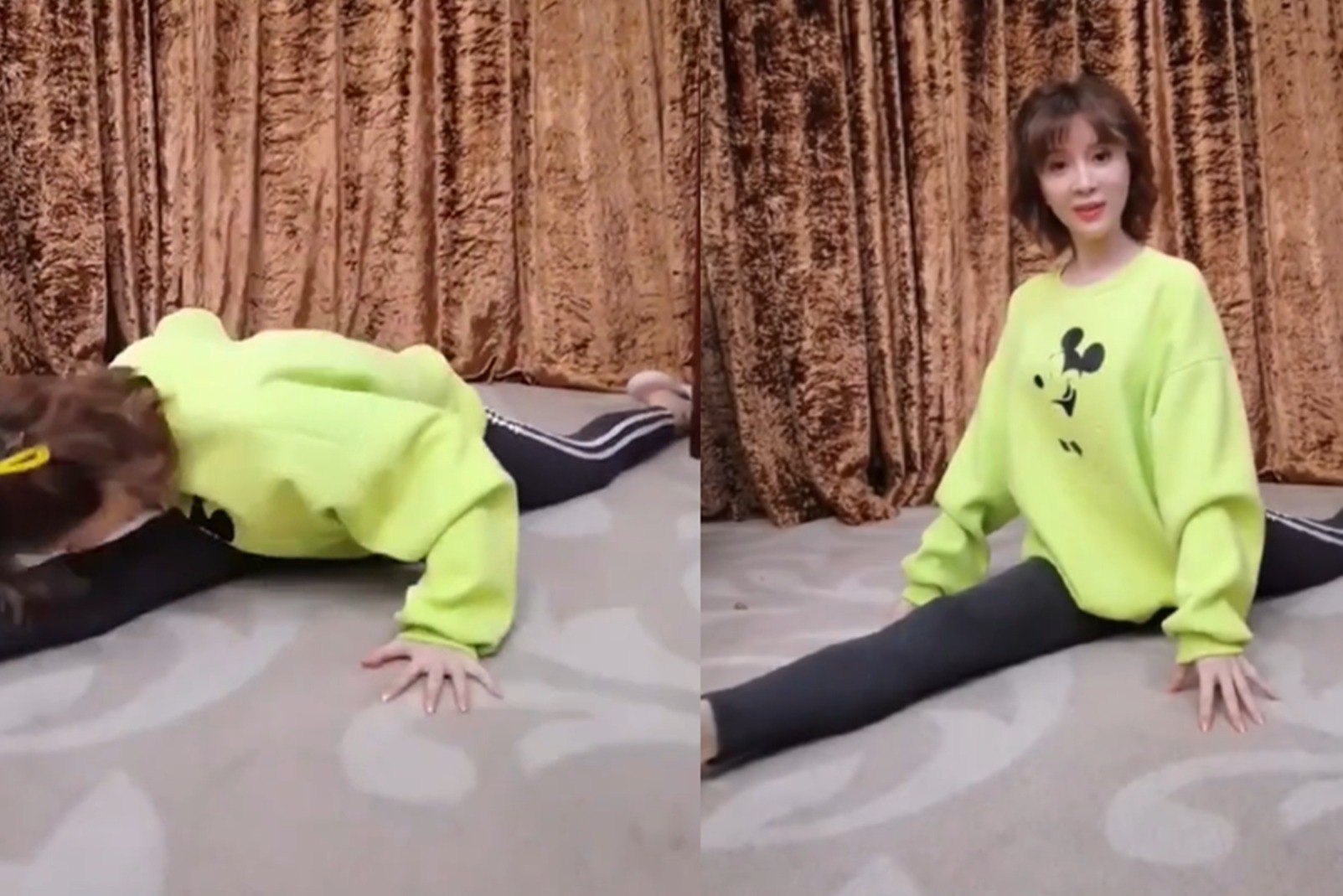 姐姐真实力浪姐2官宣阵容后金巧巧一字马秀超好柔韧度