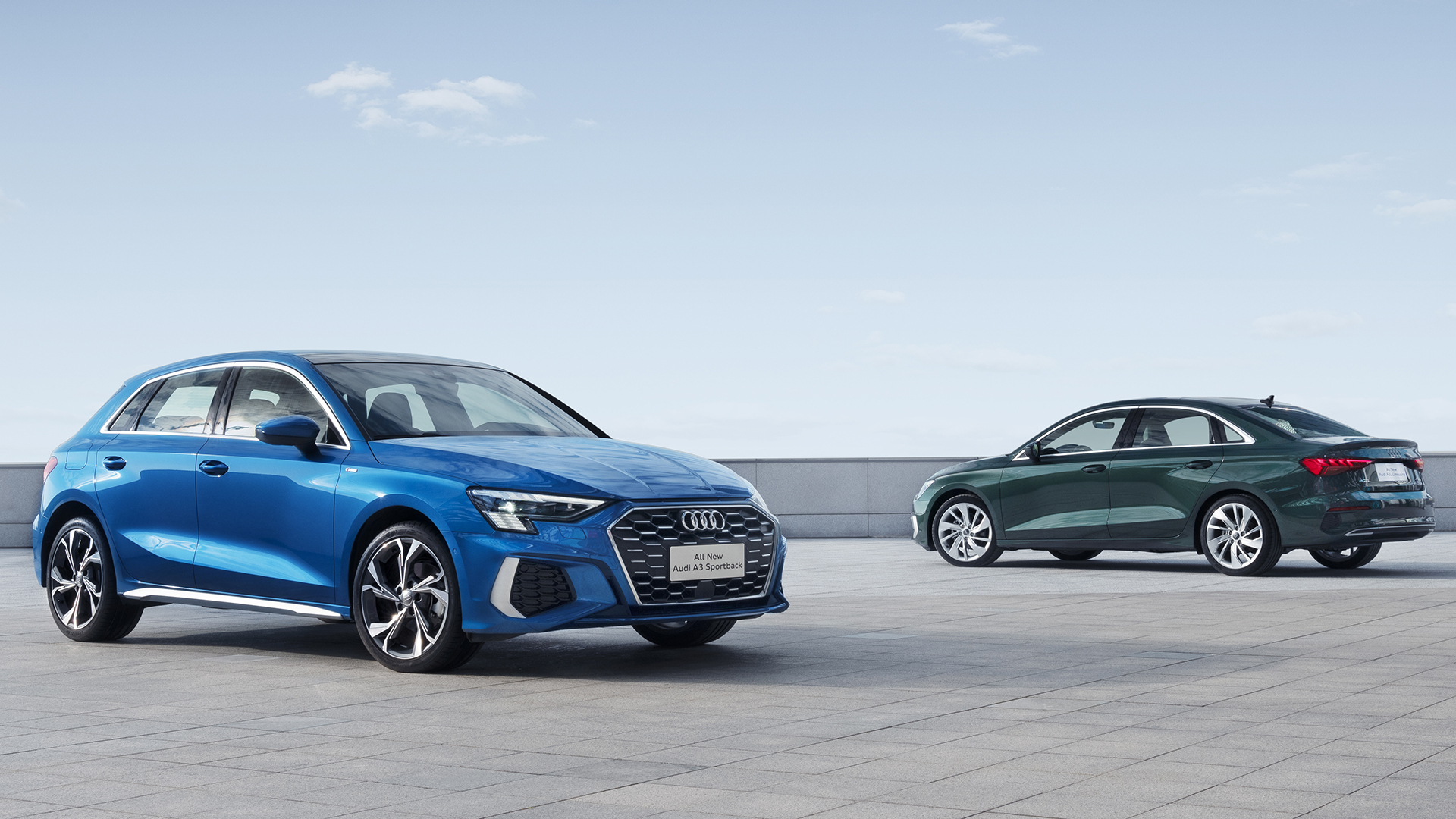 97万元,全新奥迪a3 sportback和a3l limousine上市
