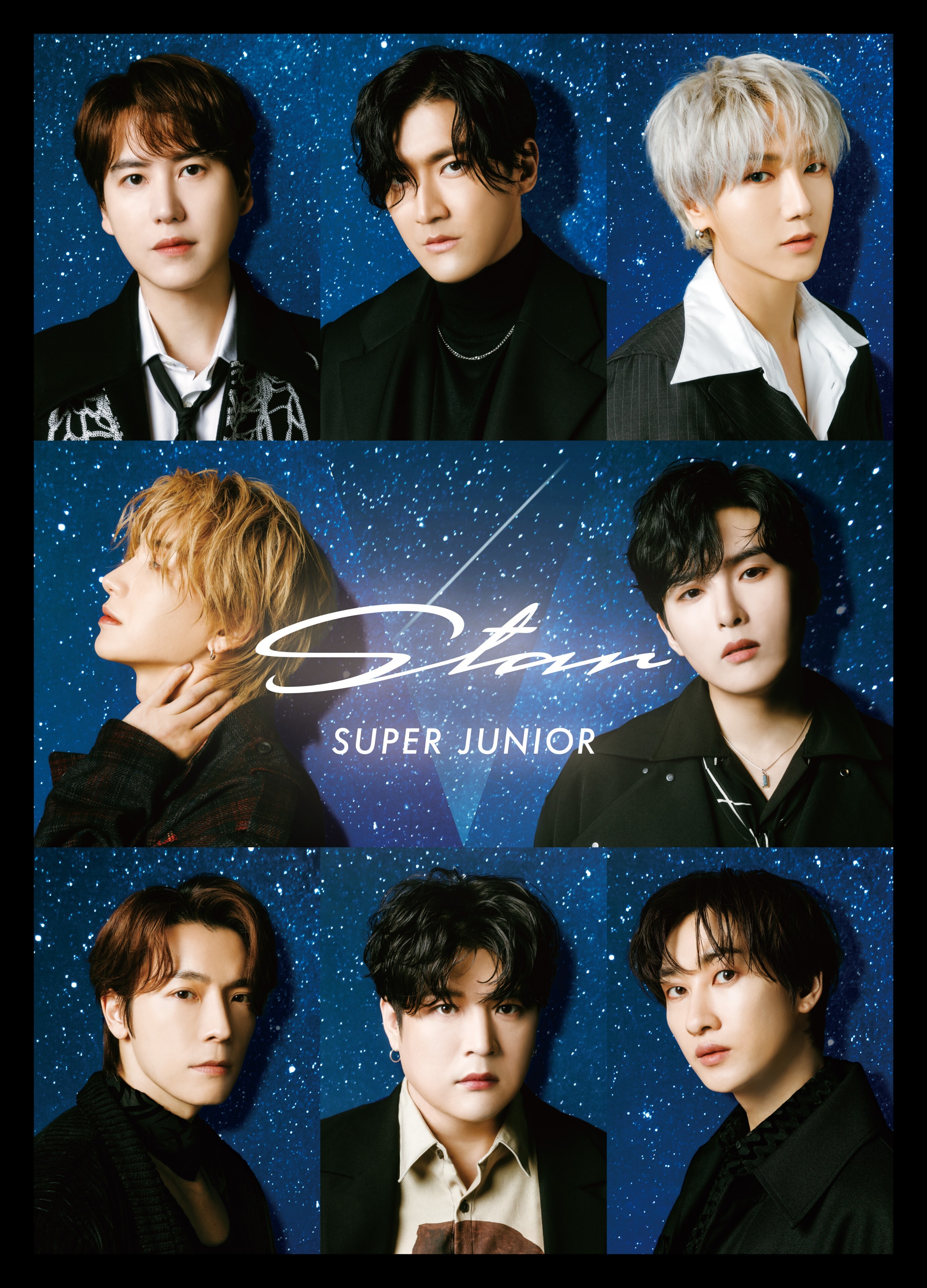 super junior今日发行日本正规专辑《star》!