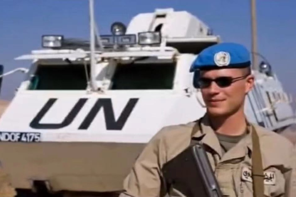 英国维和部队首次由中国军官指挥