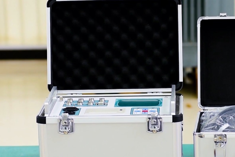 高压开关动特性测试仪现场实操解释视频 超清