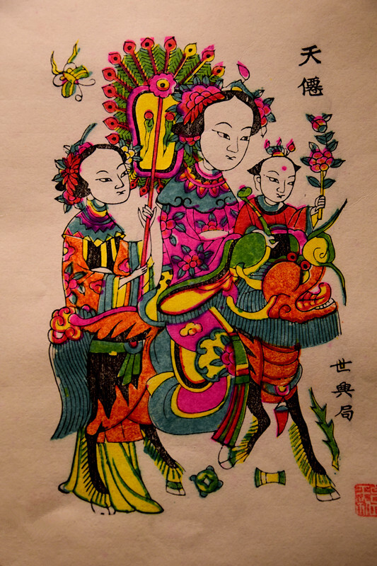 年画绚丽迎大年-列入国家非遗名录的部分产地木版年画