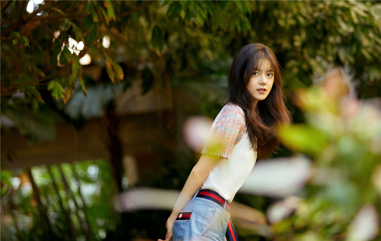 赵今麦胶片写真曝光甜味少女假日惬意